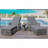 2 Pieces Long Reclining Chaise, Outdoor Wicker Lounge With Armrests, Patio Adjustable Recliner With Soft Removable Cushions, All Weather Rattan Pool Lounge For Poolside  Garden-877615819