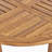 Outdoor Round Acacia Wood Accent Table