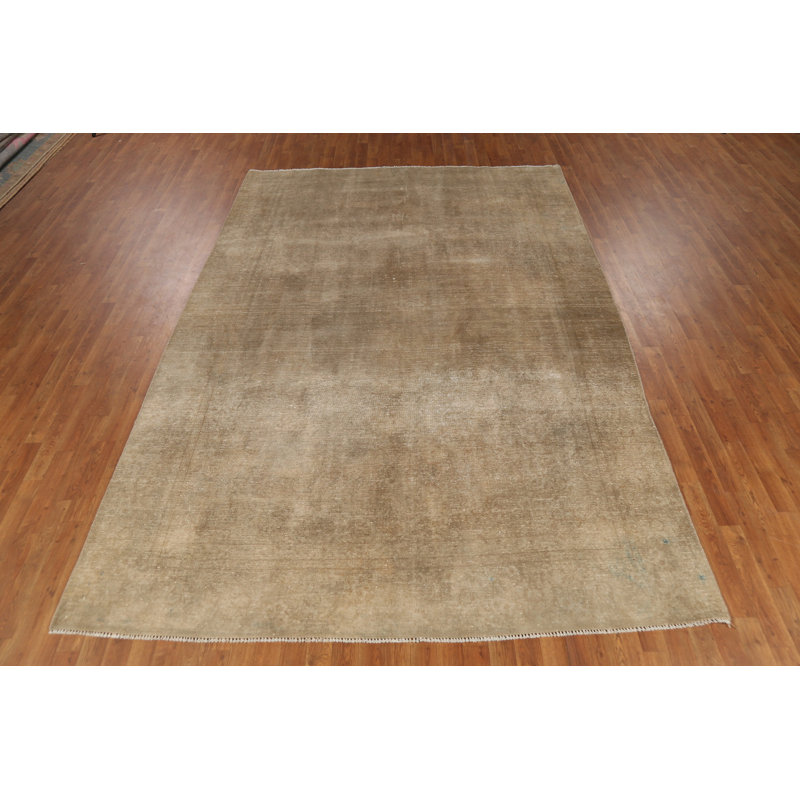 Tapis traditionnel en laine vieillie 8 x 11