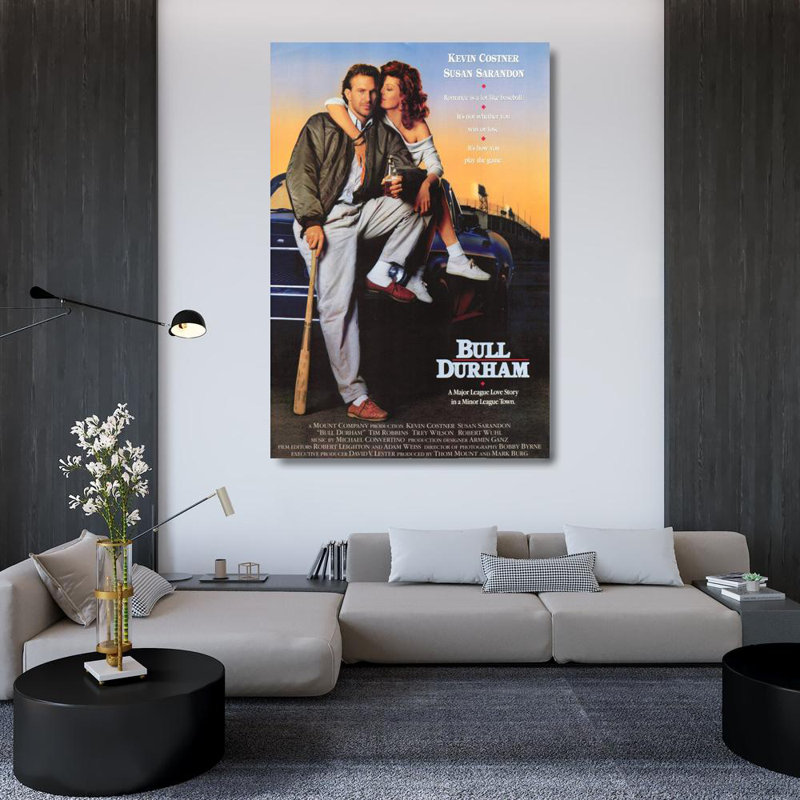 Bull Durham, 48" H x 32" W