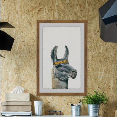 Liama Bandana - Single Picture Frame Print