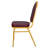 Patterned Fabric, Gold Steel Frame, Dome Back Banquet Chair, 2 Chair Bundle By Chivari-107079754