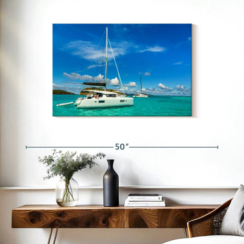 Mehar Catamarans dans les Caraïbes, H 24 po x l 36 po