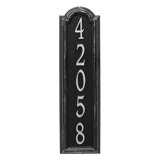 Manchester Personalized Vertical Wall Address Plaque