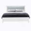 Très grand lit blanc Omoda avec DEL-1059603913-1059603914