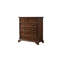 Commode décorative en bois massif de style rétro pour hall d'entrée