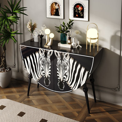 Buffet zébré luxueux style français