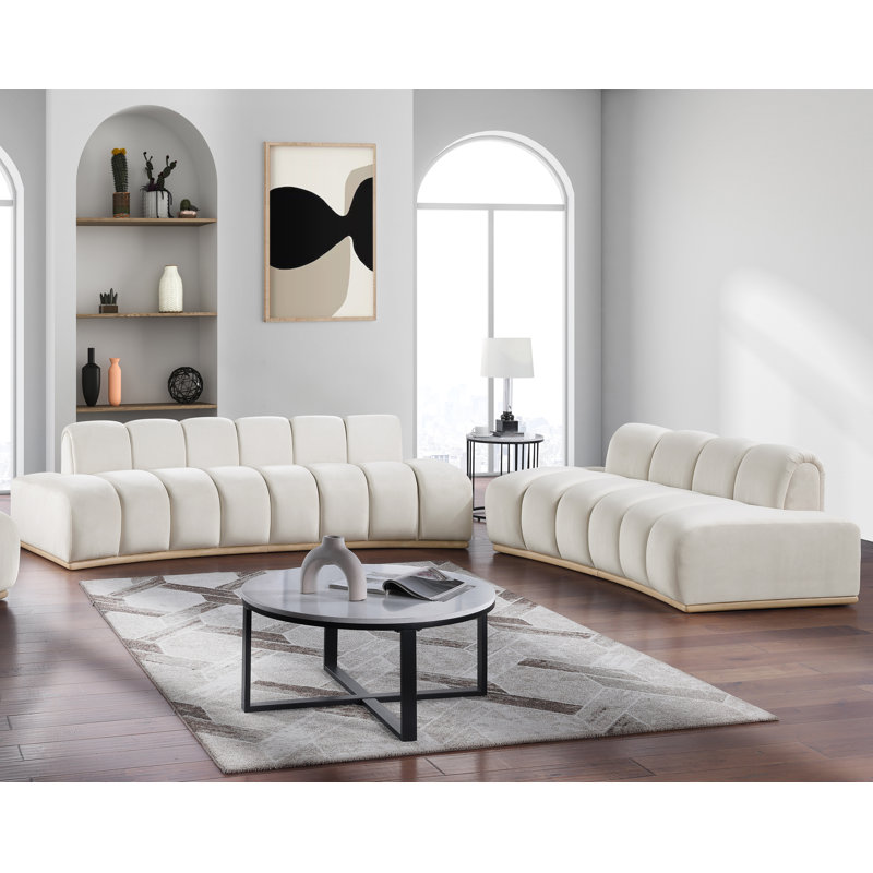 Ensemble de salon configurable Velida