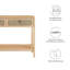 Console d'entrée en bois Modway-94387544