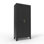 Grande armoire de rangement en acier, garde-robe à tablette réglable pour les vêtements, casier en métal pour la cuisine de la chambre à coucher, organisateur robuste à assemblage facile