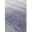 Tapis bleu marine transitionnel noué à la main-67315344