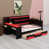 Noir et rouge est en rupture de stock