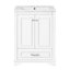 Meuble-lavabo 24,2 po avec lavabo en céramique-114853430