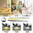 Smart DC Ceiling Fan with Light, Remote Control Flush-Mounted-843291855-863221246