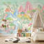 Papier peint pastel paysage oriental pavillon chinois Pagode-1481004612-1481004622