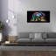  «Vibrant Bear 1» par Rey Klimt, art mural sur toile, 60 po x 30 po