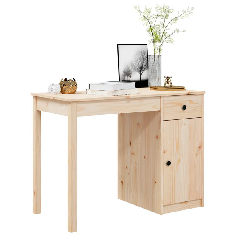 Kitina Solid Wood, Light Brown