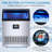 Gaomon 200 Lb. Daily Production Cube Ice Freestanding Ice Maker
