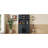 Coffee Bar Cabinet Kitchen Cabinet With Storage, Farmhouse Wine Cabinet With Drawers Shelves And Cabinets, Buffet Cabinet Wine & Glass Racks For Dining Room, Kitchen, Dark Blue-759914085