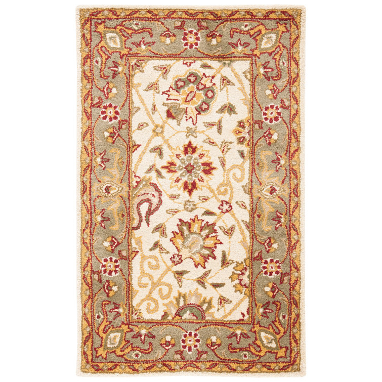 Tapis oriental en laine touffeté à la main Dunbar