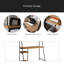 Bureau avec huche