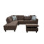 Canapé et chaise longue en lin avec repose-pieds Ahuva-160964621-265731457