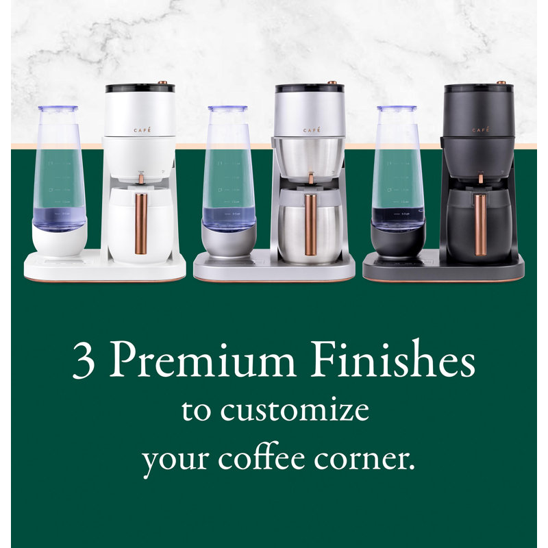 Café™ Specialty Grind and Brew Coffee Maker with Thermal Carafe, Stainless Steel