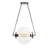 Otto 2 - Light Unique Globe Chandelier-17424612-17424611