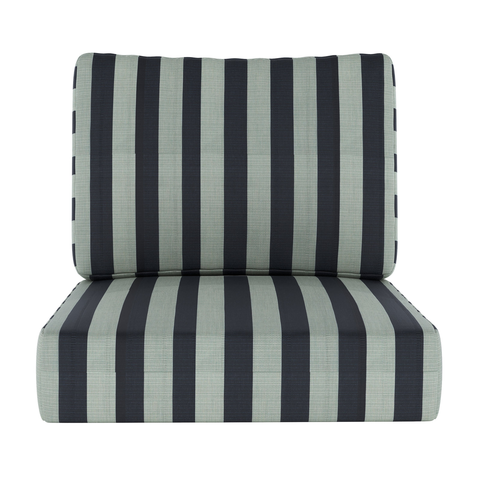 Lani 25" Sunbrella® Seat and Back Cushion, Sunbrella Expressive Mist