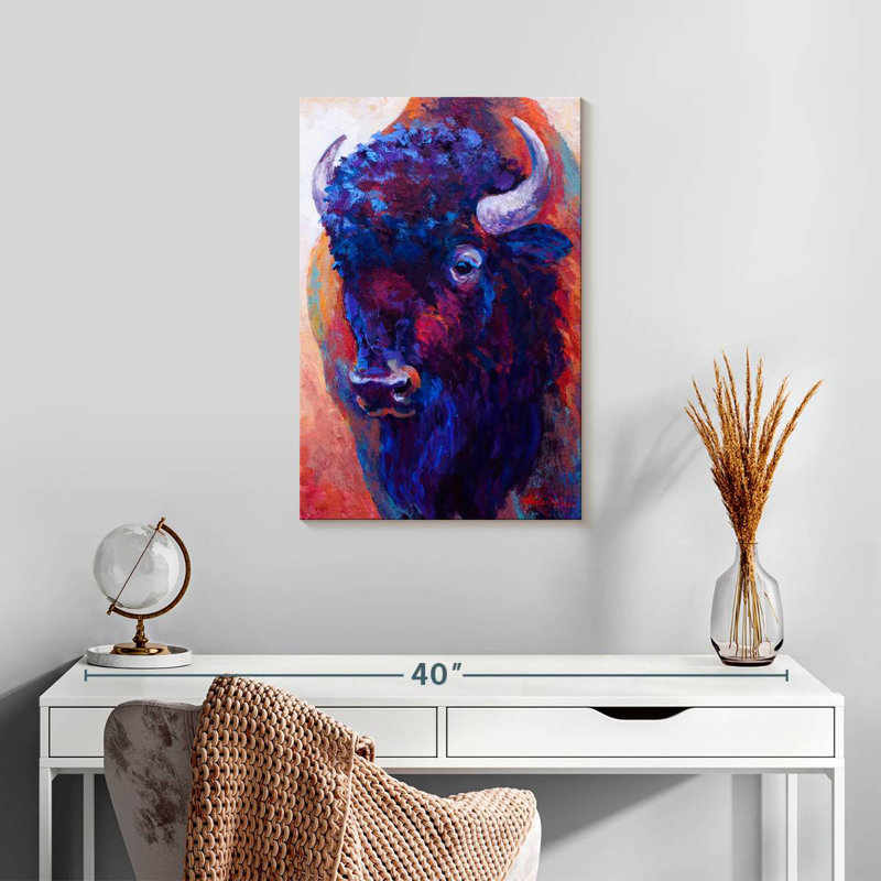 Brampt Thunderhorse, 24" H x 16" W