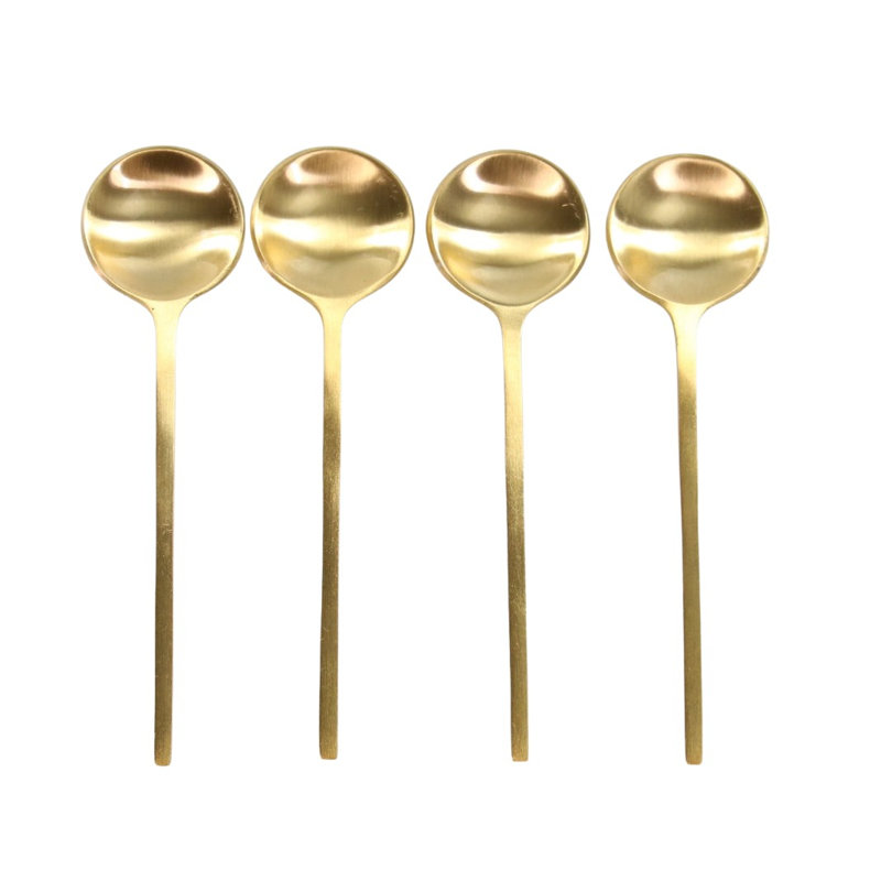 Luxe Mini Spoons, Set of 4