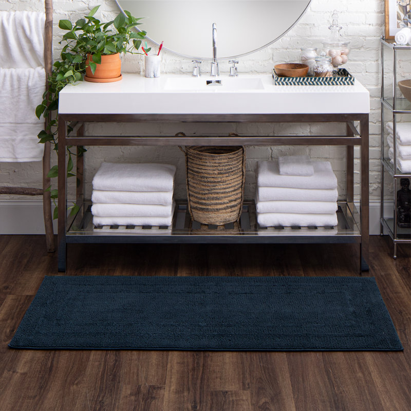 Tapis de bain lavable à la machine Kail, L 27 po x L 45 po, Crépuscule