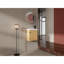 Meuble-lavabo mural 18,5 po avec lavabo en résine, porte simple à fermeture douce, panneau de fibres à densité moyenne, bois naturel (KD-Packing)-42069697