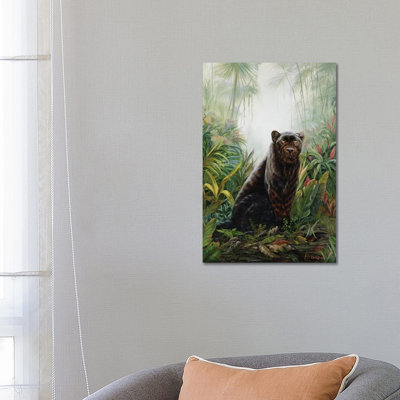 Jungle Shadow 1 Piece Wrapped Canvas Painting