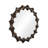 35" Operose Mirror , Bronze