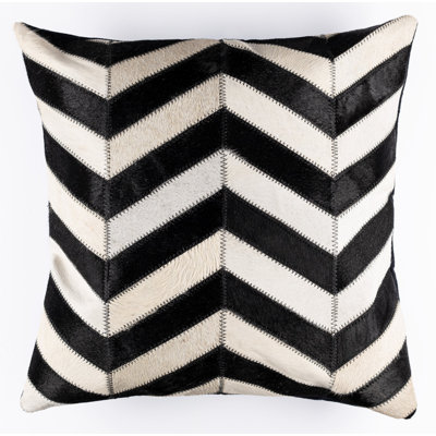 Coussins décoratifs en cuir de vache Canvello