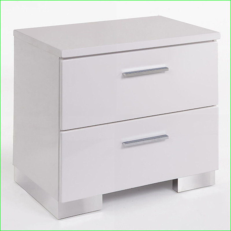 Table de chevet 2 tiroirs Modern