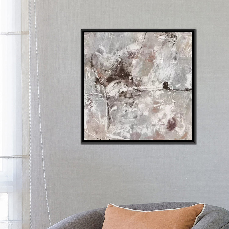 «Show II», reproduction sur toile, H 18 po x l 18 po x P 1,5 po, Toile encadrée noire, Pas de tapis