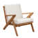 Fauteuil en bois Hariklia