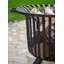 Demitri Round Steel Wood Burning Smokeless Fire Pit