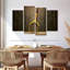 «Vintage Tennis Racket», ensemble de 4 reproductions sur toile par 4 pièces d'Ivan S-201083457