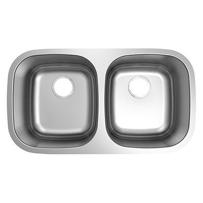 Dakota Sorelle Traditional Standard Radius Undermount 304 Stainless Steel Kitchen Sink.