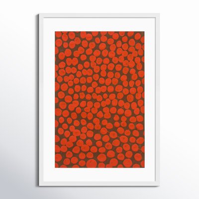 Navi "Salsa on Brown" Painting