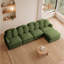 Grand sofa modulaire en coin