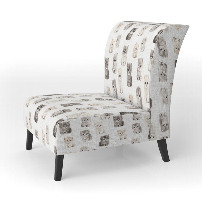 Fauteuil de chambre Kids Kittens, Pantoufle sans accoudoirs