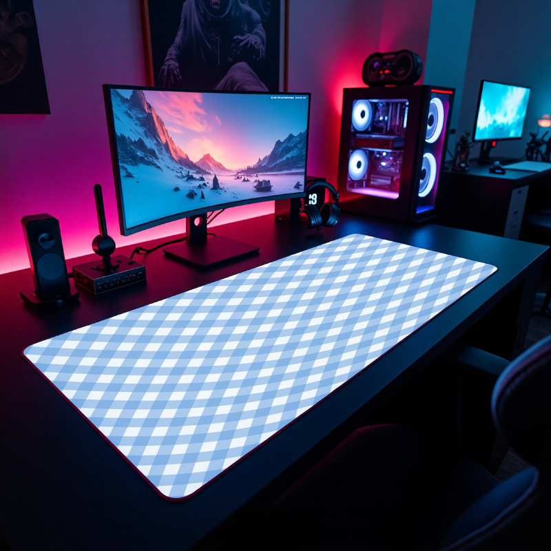 Polyester Desk Pad, 23.6x13.8
