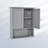 Deogilde Bathroom Cabinet