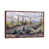 Classic Brown Wood Framed Canvas