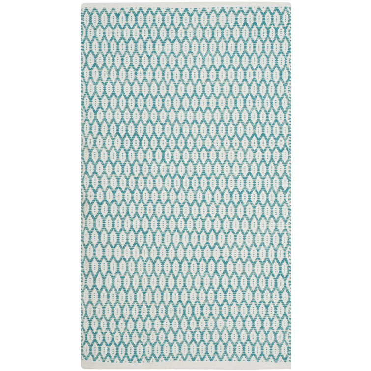 Modena Hand Woven Cotton Geometric Rug