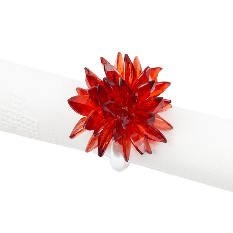 Rond de serviette, Rouge